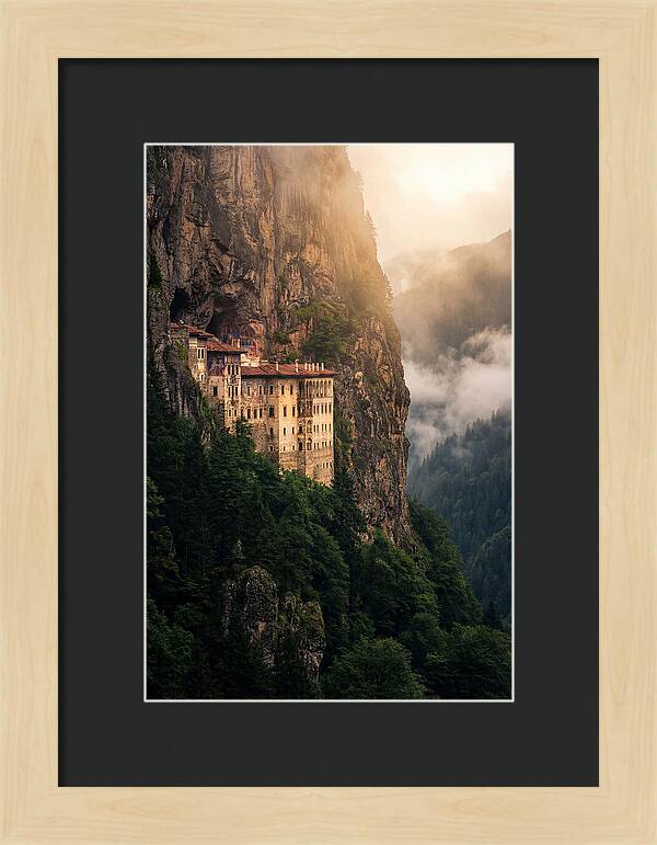 Sumela Monastery At Golden Hour