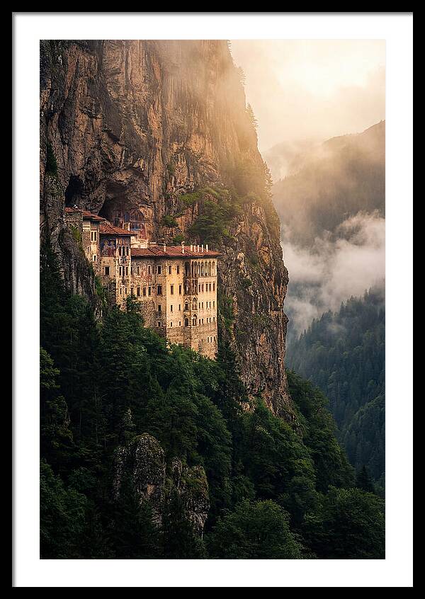 Sumela Monastery At Golden Hour