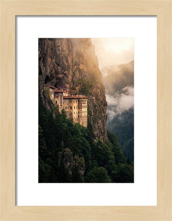 Sumela Monastery At Golden Hour