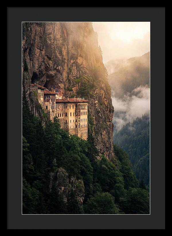 Sumela Monastery At Golden Hour