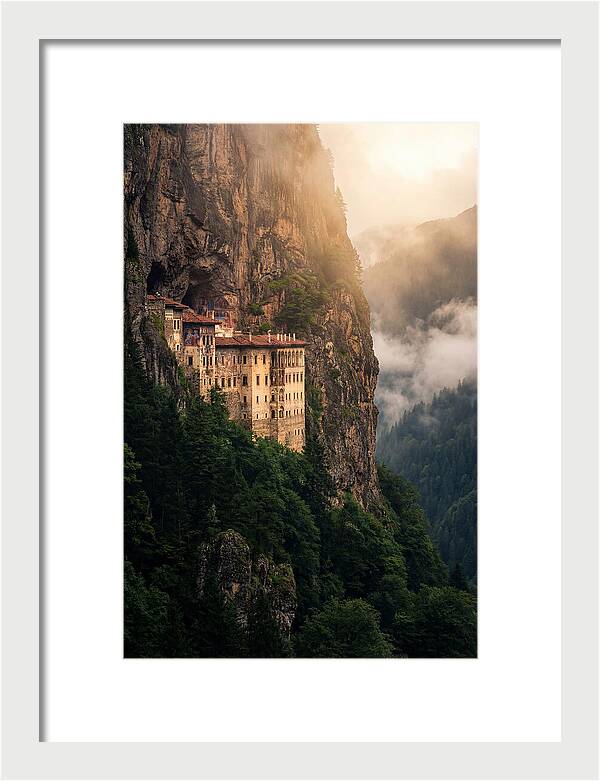 Sumela Monastery At Golden Hour
