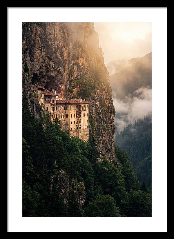Sumela Monastery At Golden Hour