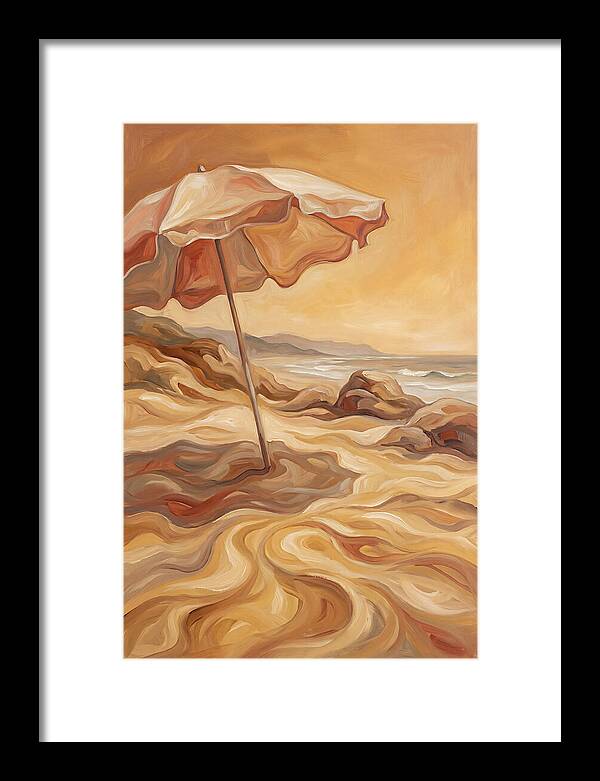 Summer Beach Umbrella Serenity