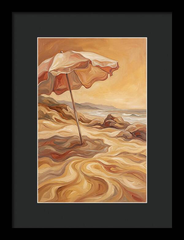 Summer Beach Umbrella Serenity