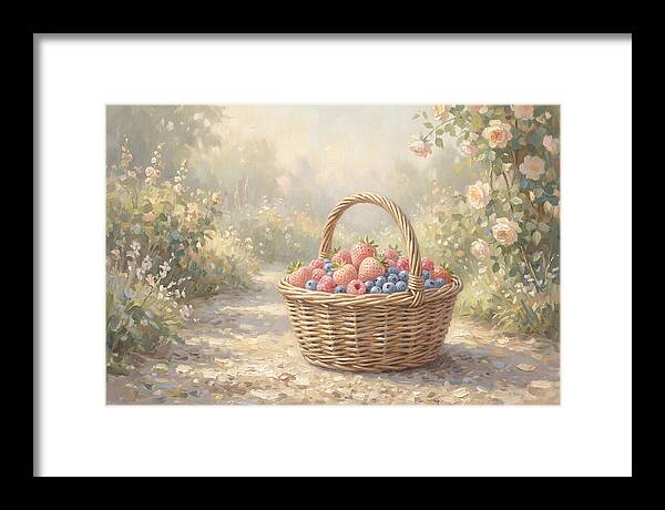 Summer Berry Picking Basket