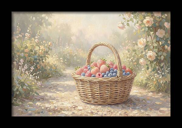 Summer Berry Picking Basket