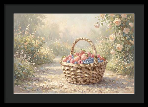 Summer Berry Picking Basket