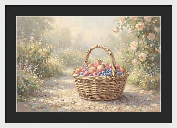 Summer Berry Picking Basket
