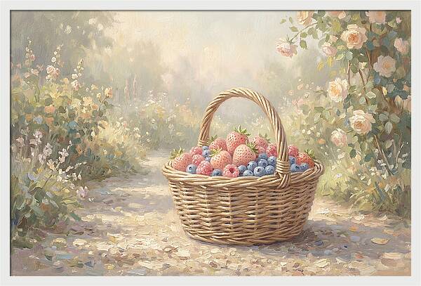 Summer Berry Picking Basket