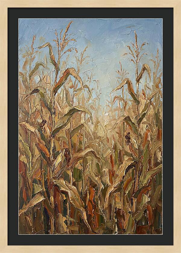 Summer Cornfield Serenity