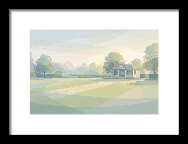Summer Evening Cricket Match