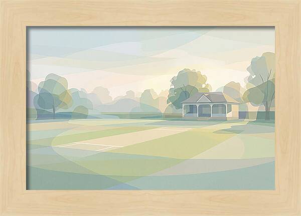 Summer Evening Cricket Match