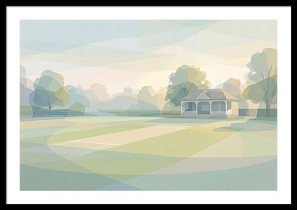 Summer Evening Cricket Match