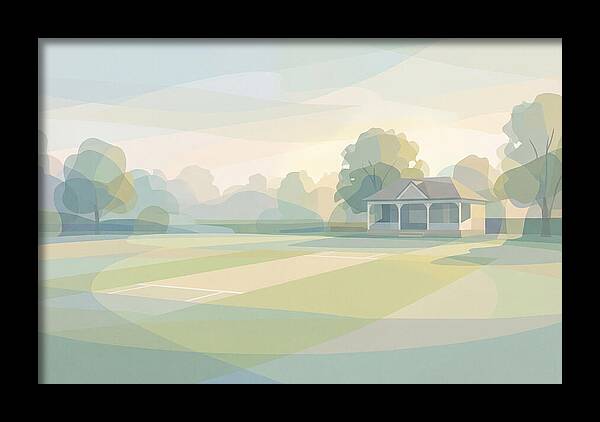 Summer Evening Cricket Match