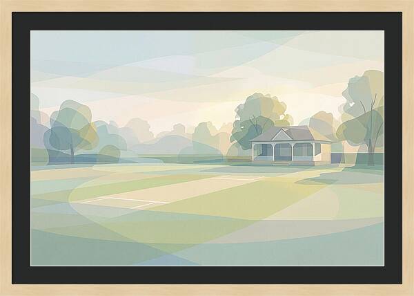 Summer Evening Cricket Match