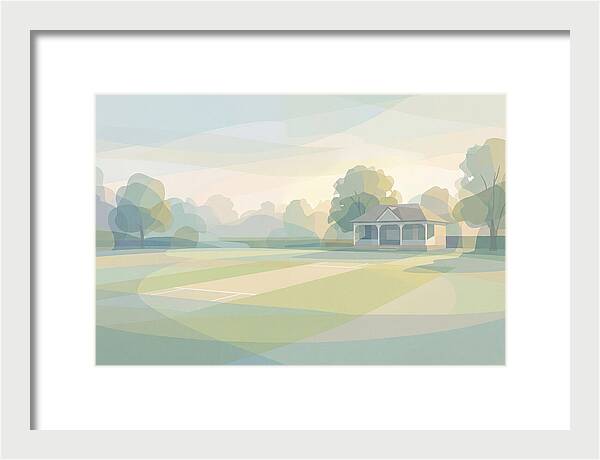 Summer Evening Cricket Match