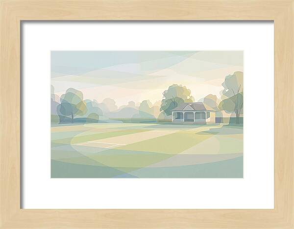 Summer Evening Cricket Match