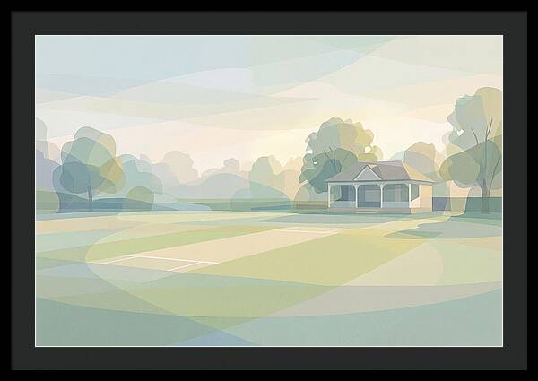 Summer Evening Cricket Match