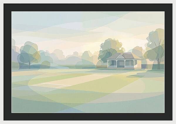 Summer Evening Cricket Match