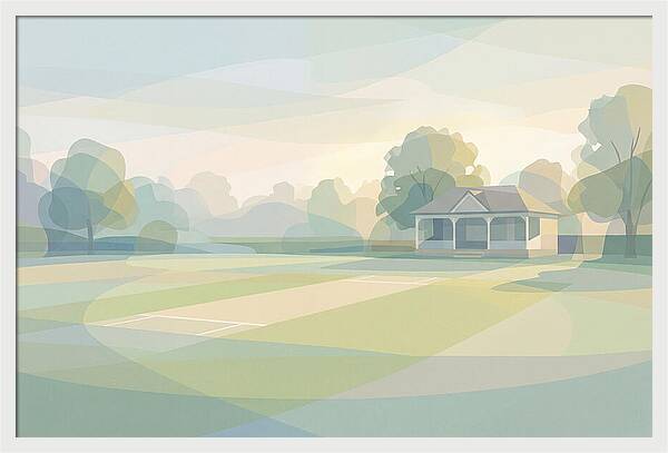 Summer Evening Cricket Match