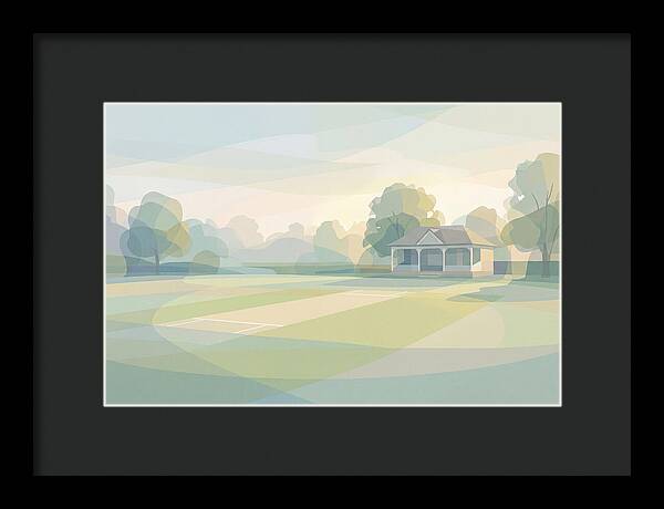 Summer Evening Cricket Match