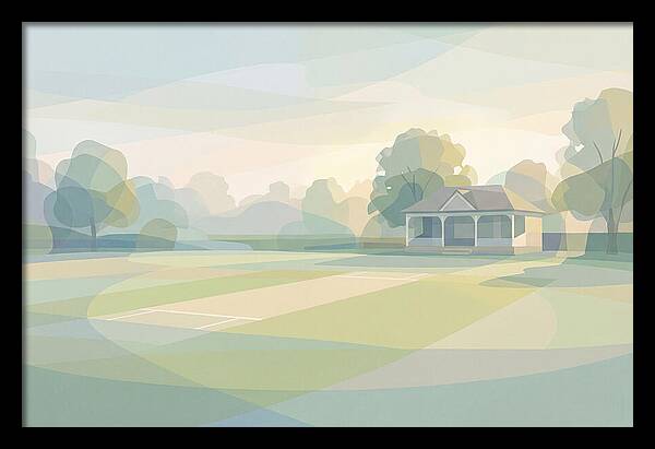 Summer Evening Cricket Match