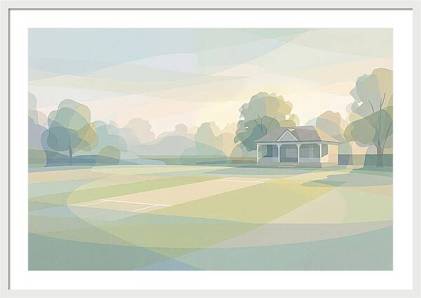 Summer Evening Cricket Match