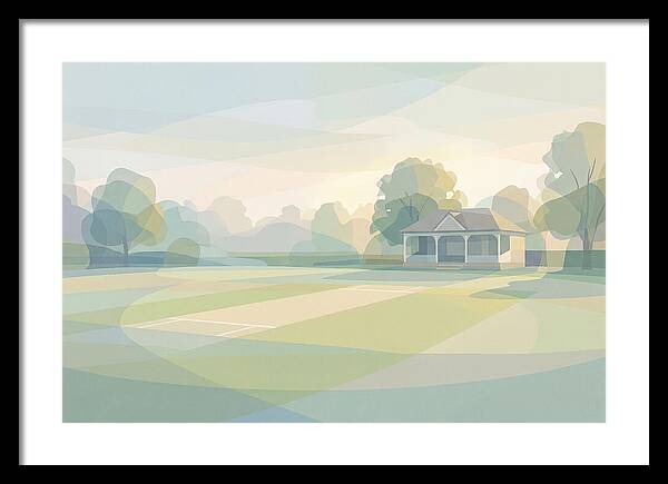 Summer Evening Cricket Match