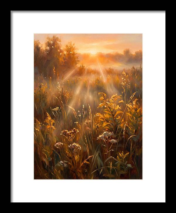 Summer Field At Dawn