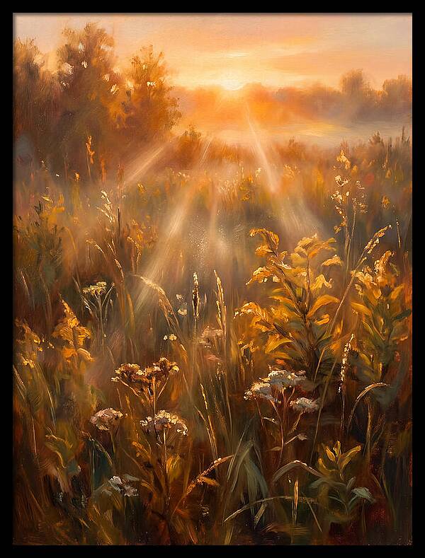 Summer Field At Dawn