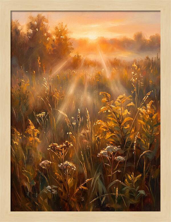 Summer Field At Dawn