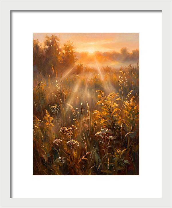 Summer Field At Dawn