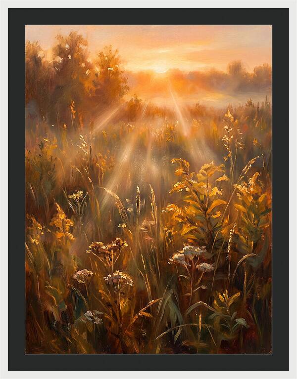 Summer Field At Dawn