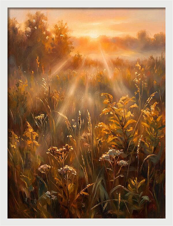 Summer Field At Dawn
