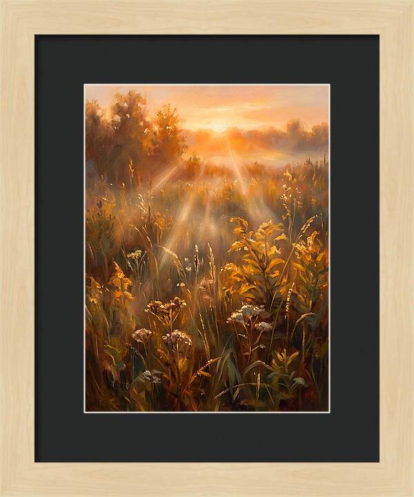 Summer Field At Dawn