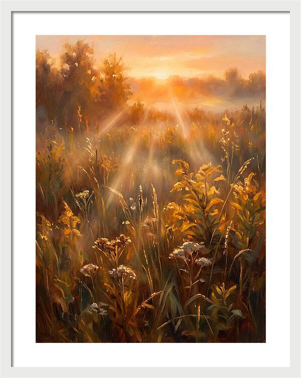 Summer Field At Dawn