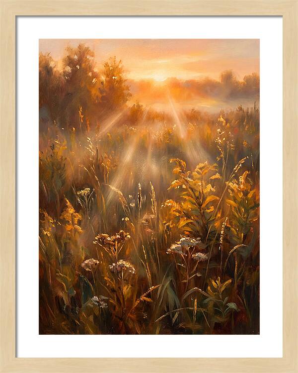 Summer Field At Dawn