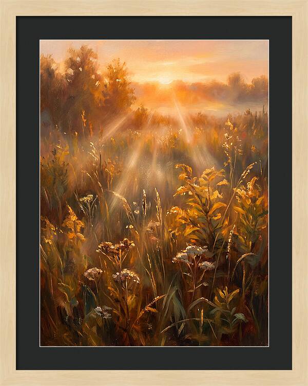 Summer Field At Dawn