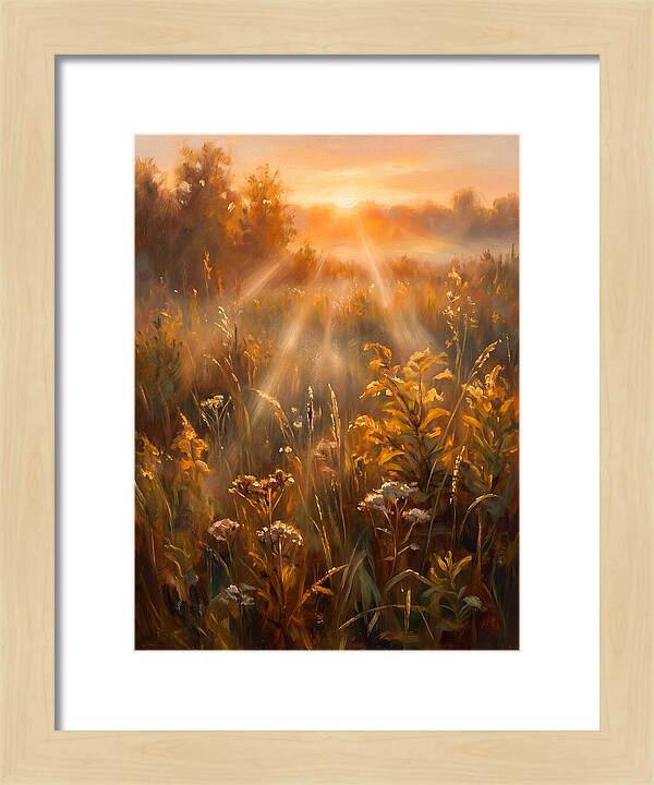 Summer Field At Dawn