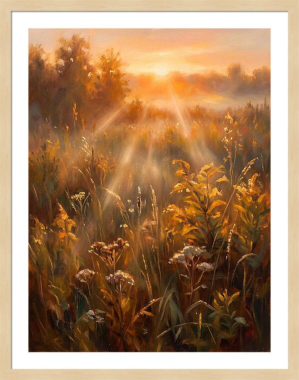 Summer Field At Dawn