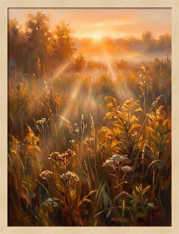 Summer Field At Dawn