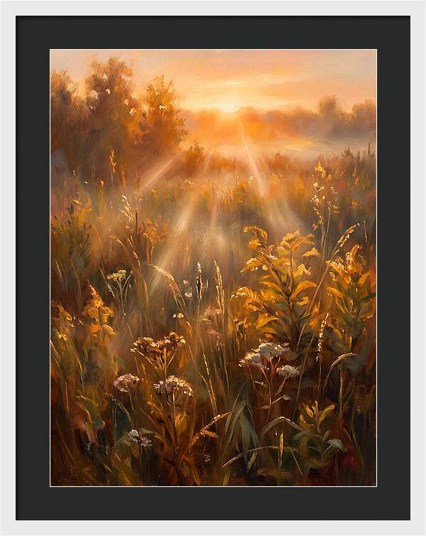 Summer Field At Dawn