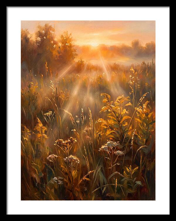 Summer Field At Dawn