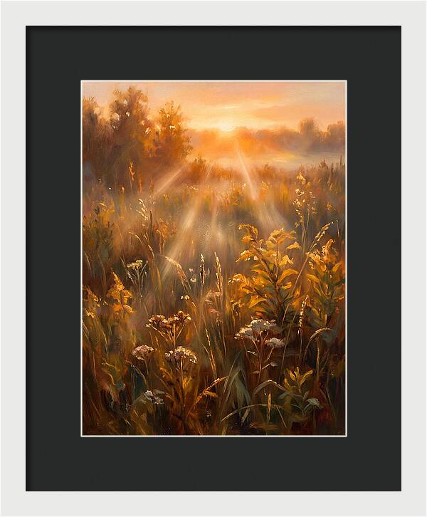 Summer Field At Dawn