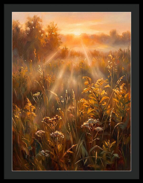 Summer Field At Dawn