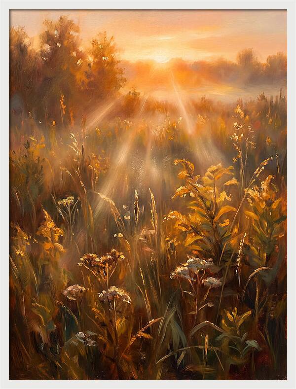 Summer Field At Dawn