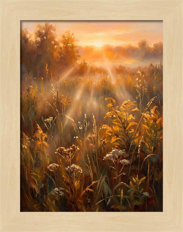 Summer Field At Dawn