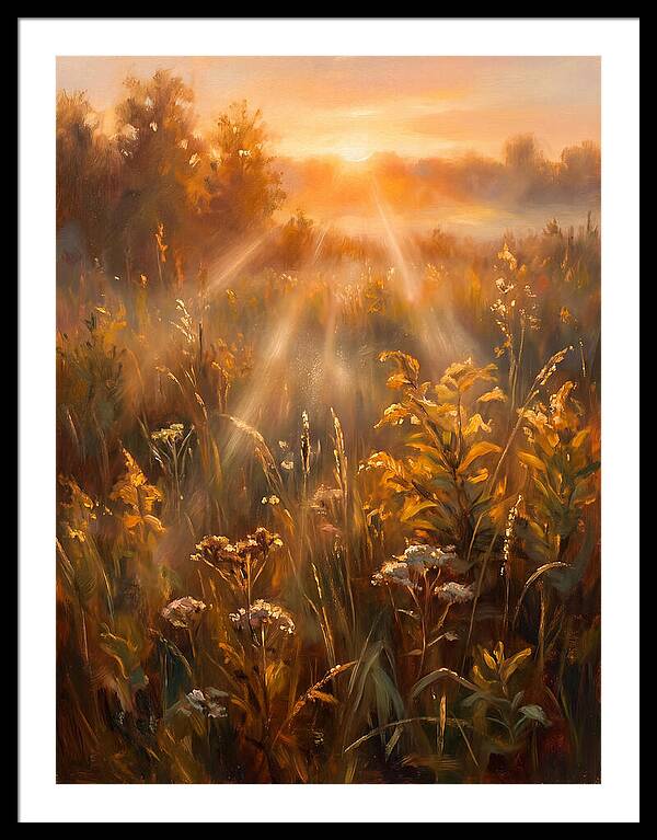 Summer Field At Dawn