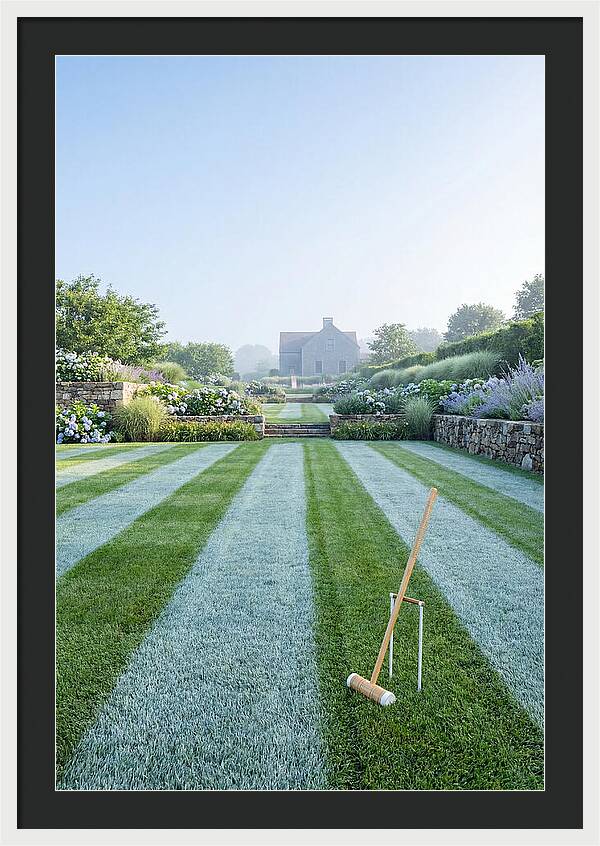 Summer Garden Croquet Lawn
