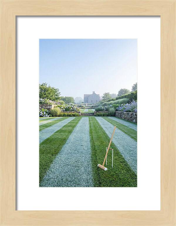 Summer Garden Croquet Lawn